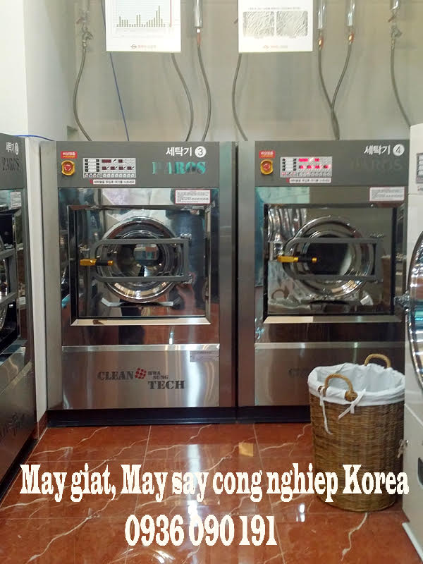 Máy giặt công nghiệp paros korea